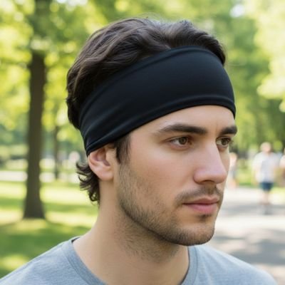 Bandeau cheveux homme 